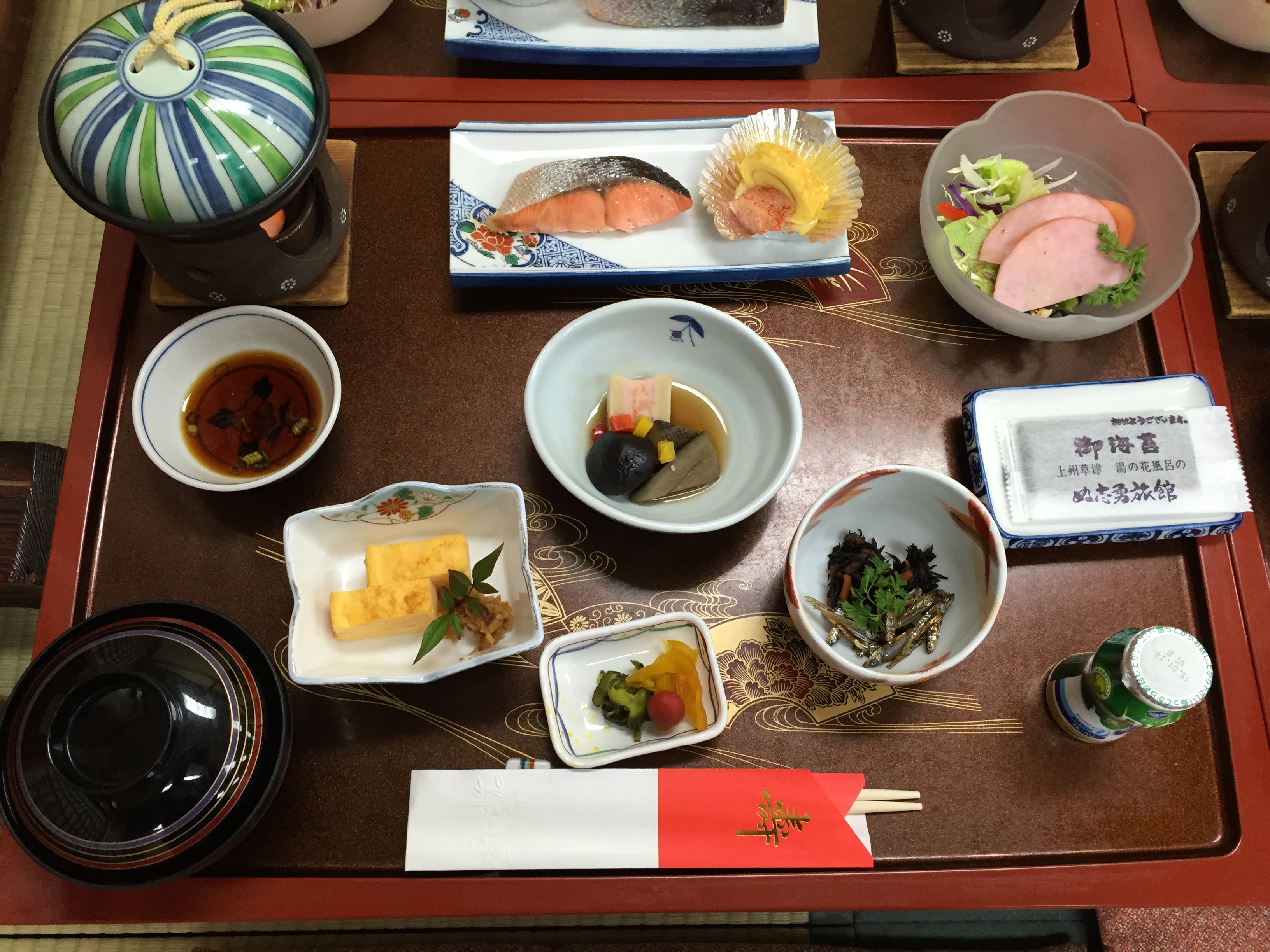 草津温泉 ぬ志勇旅館 3日目朝食 池袋界隈のラーメン大好きサトポングルメ日記